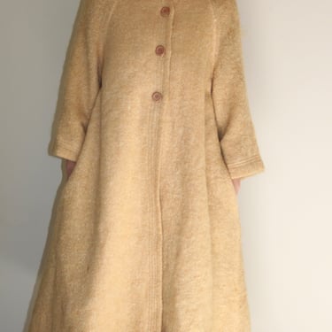 Rare Vintage Dune Handwoven Mohair Coat & Scarf