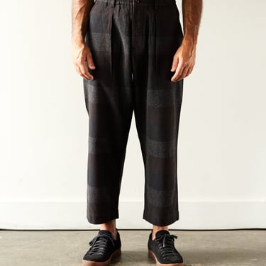 Universal Works Oxford Pant, Brown Messi Check