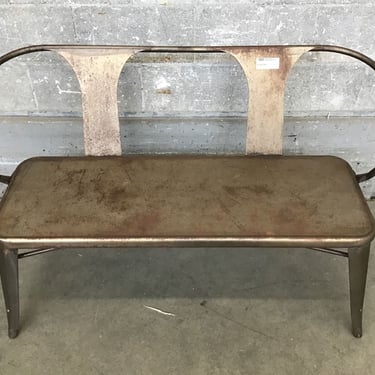 Steel Garden Bench (Seattle)