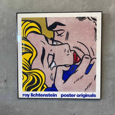 Roy Lichtenstein Kiss V Fine Art Poster Print