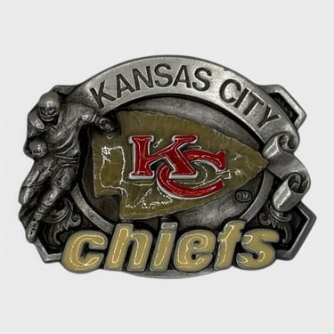 1986 Kansas City Chiefs Belt Buckle