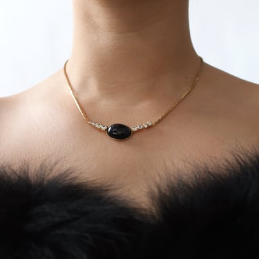 Vintage Cabochon Choker