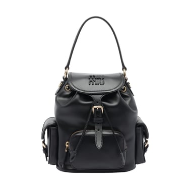 Miu Miu Women Leather Backpack
