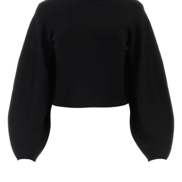 Chloe Woman Black Wool Sweater