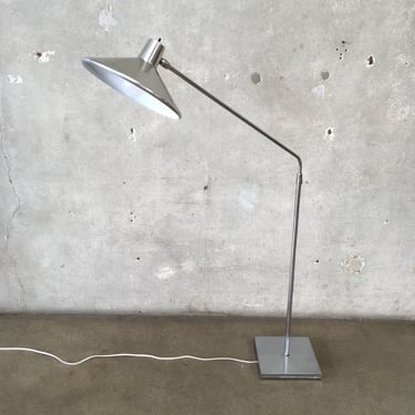 Mid Century Chrome Adjustable Floor Lamp