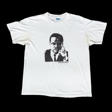 Vintage 80s Malcom X The Last Poets T Shirt - Men's Medium, Women's Large | Unisex Distressed Civil Rights Graphic Tee 