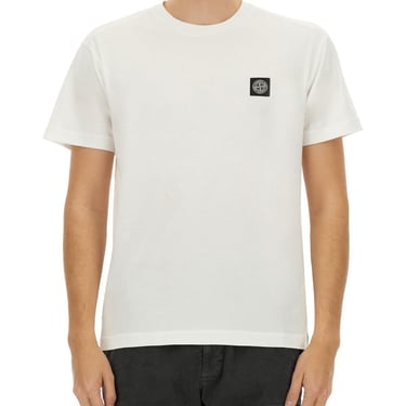 Stone Island Men T-Shirt With Logo