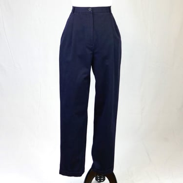 Vintage Navy Blue Pants - 28