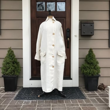 Edwardian Linen Motoring Duster, Antique Model T Ford Jacket Coat Steampunk Classic Cars Automobiles Roadster 