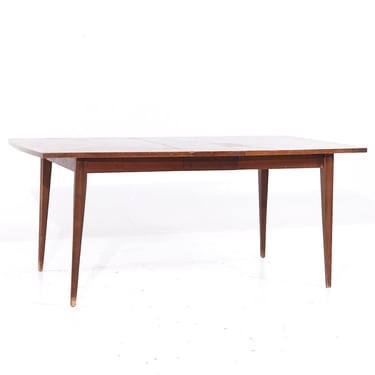 Broyhill Brasilia Mid Century Expanding Dining Table with 3 Leaves - mcm 