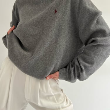 Ralph Lauren Charcoal Crewneck Sweater
