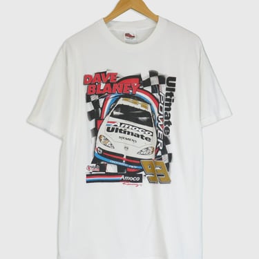 Vintage Dave Blaney #93 Racing T Shirt Sz L