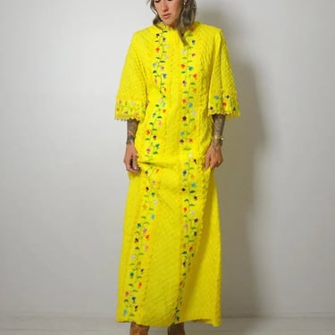 1970's Orla Embroidered Dress