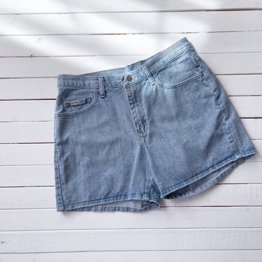 high rise jean shorts 90s vintage Riders faded short jorts 