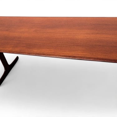 Mid Century Danish Modern Illums Bolighus Teak Coffee Table 