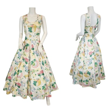chinese dress ladies Imogen Orange Floral Print Maxi Dress - US 10 main image 1
