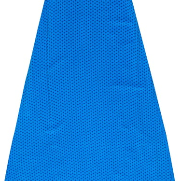 Wildfox - Blue & Black Diamond Print Maxi Skirt Sz S