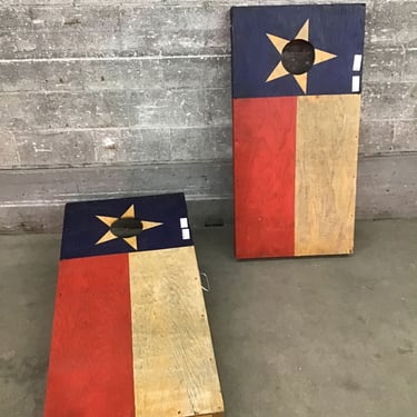 Lone Star Cornhole Board Pair (Seattle)