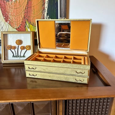 Mid-Century Large Jewelry Box 