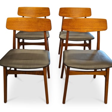 4 Teak Chairs - 092315