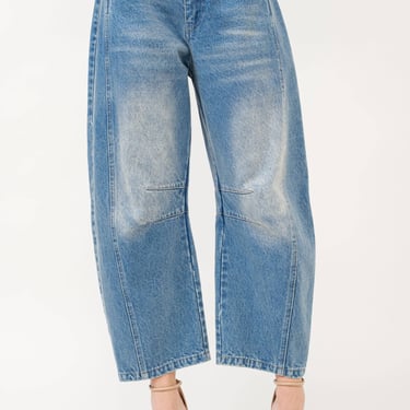 SLOUCHY BARREL JEANS