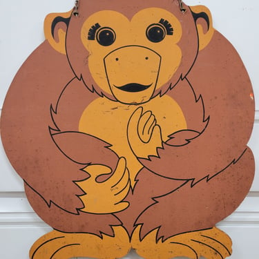 1970s Orangutan Corkboard