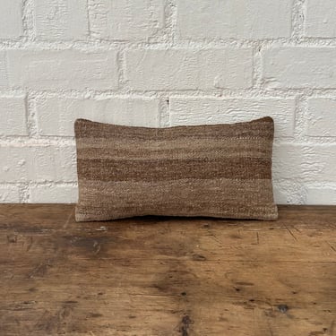 Vintage Fabric Pillow 16” x 8”