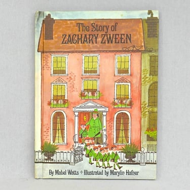 The Story of Zachary Zween (1967) by Mabel Watts, Marilyn Hafner - Zack is always last in line at school Hardcover - Vintage Children's Book 
