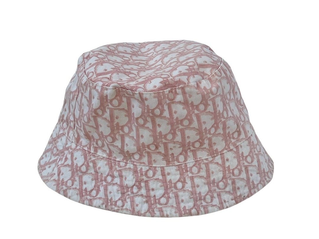 Christian Dior Vintage Trotter Monogram Bucket Hat