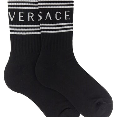 Versace Men Socks With Logo