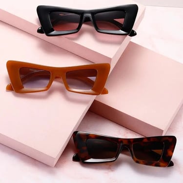 Kumsal Square Frame Sunglasses
