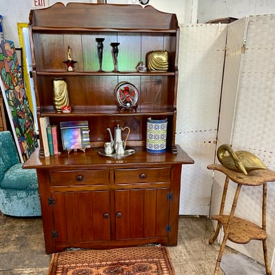 Medium Size 1960’s W.R. Dallas Hutch/Sideboard
