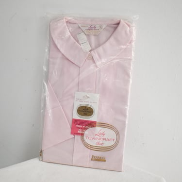 1960s NOS Lady Towncraft Pink Blouse 