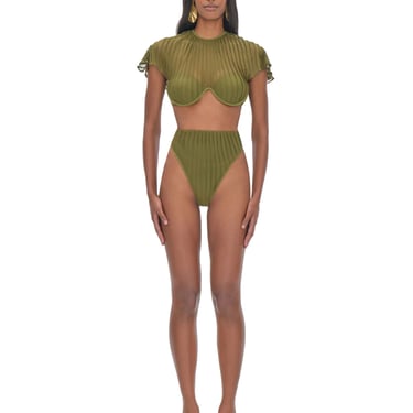 PRE-ORDER Gara Bikini Top (Green)