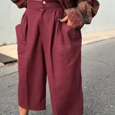 Rene 70’s Wool Culottes | 10/12