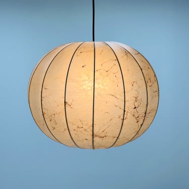 Big Space age pendant lamp by Designer Achille & Pier Giacomo Castiglioni: Bovezzo (Italy) 