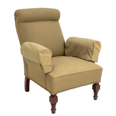 Rustic Scroll Back Armchair