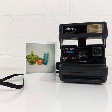 Vintage Polaroid OneStep CloseUp Camera 600 Instant Film Photography Tested Working Film Polaroid 1990s 