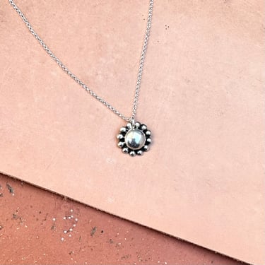 Vintage Sunflower Necklace