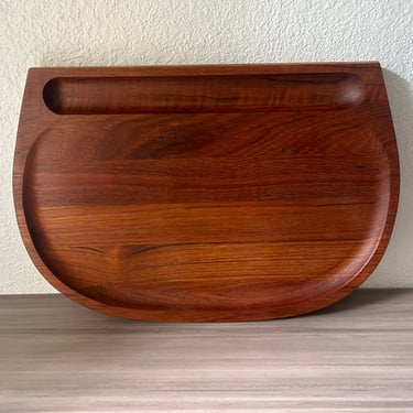 Dansk IHQ Carving Board Teak,  Quistgaard Teak Serving Platter Tray 