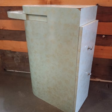 Vintage Salon Cabinet 9.5 x 19 x 28