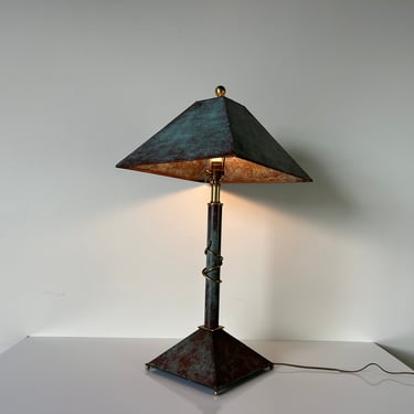 Maitland-Smith Neoclassical - Style Table Lamp W/ Shade 