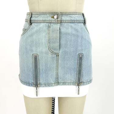 2005 Christian Dior Boutique Denim Mini Skirt*