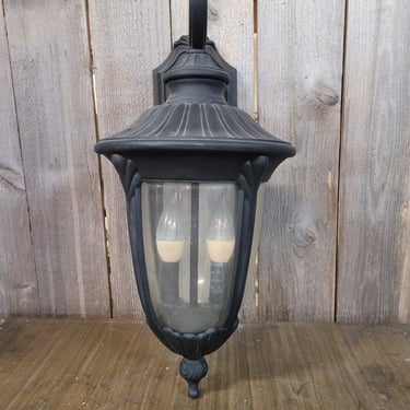 Outdoor Lantern-Style Sconce