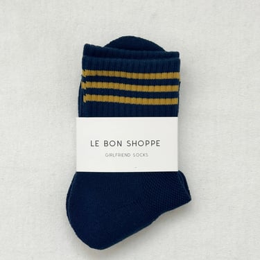 Le Bon Shoppe - Girlfriend Sock - Navy