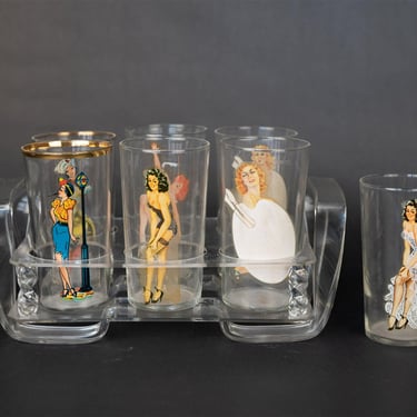 7 Peekaboo Pin-Up Girl Glasses