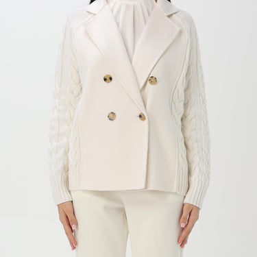 Max Mara Coat Woman White Women