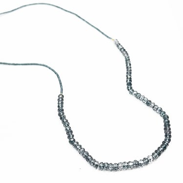 Mystic Quartz and Seed Bead Necklace