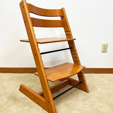 Stokke Tripp Trapp Peter Opsvik adjustable high chair used 