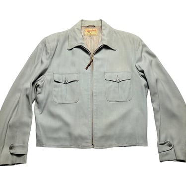 Vintage 1950s FIELD & STREAM Ricky Jacket ~ size 42 ~ Work Wear ~ Rockabilly ~ Atomic Era 